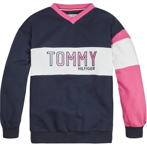 Tommy Hilfiger Colourblock Tommy Sweatshirt - Blue