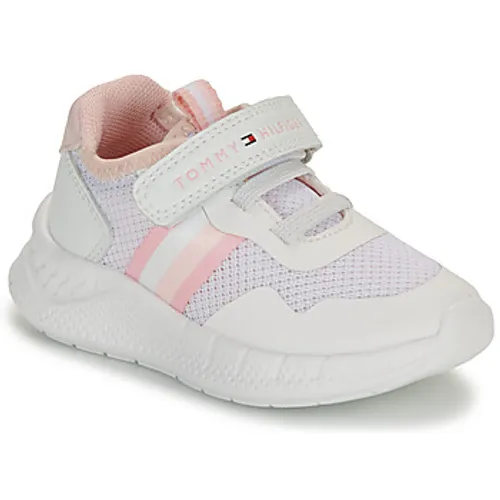 Tommy Hilfiger  CONNOR  girls's Children's Shoes (Trainers) in White