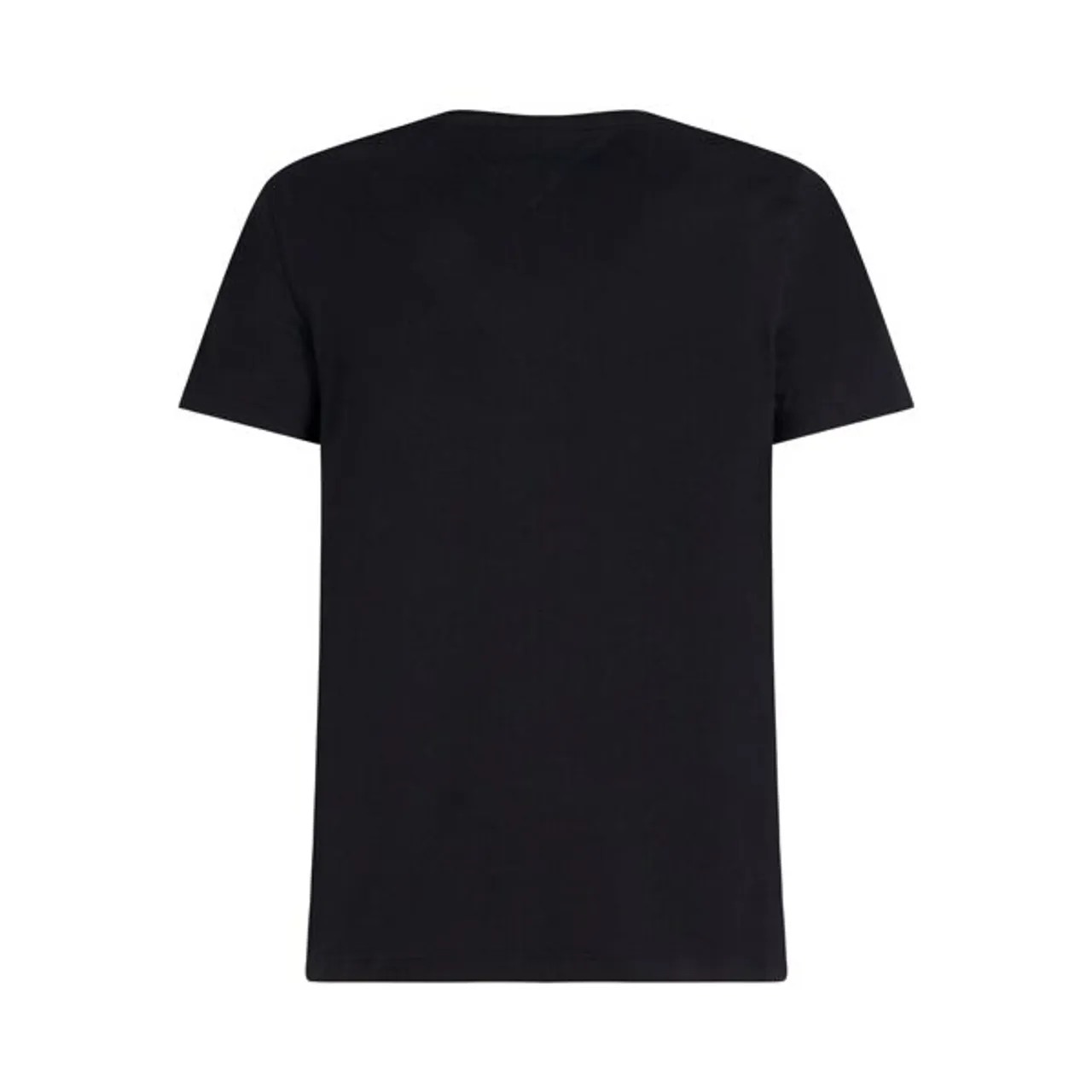 Tommy Hilfiger Core Stretch Slim Fit Crew Neck T-Shirt - Black - Male