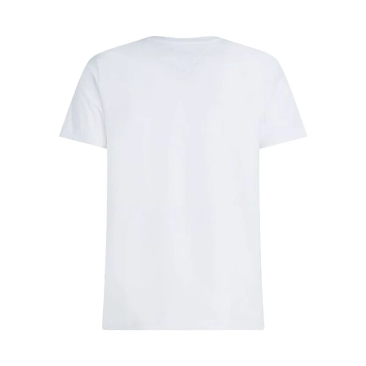 Tommy Hilfiger Core Stretch Slim Fit Crew Neck T-Shirt - White - Male