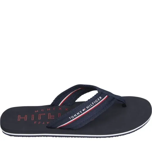 Tommy Hilfiger , corporate beach sandal ,Blue male, Sizes: