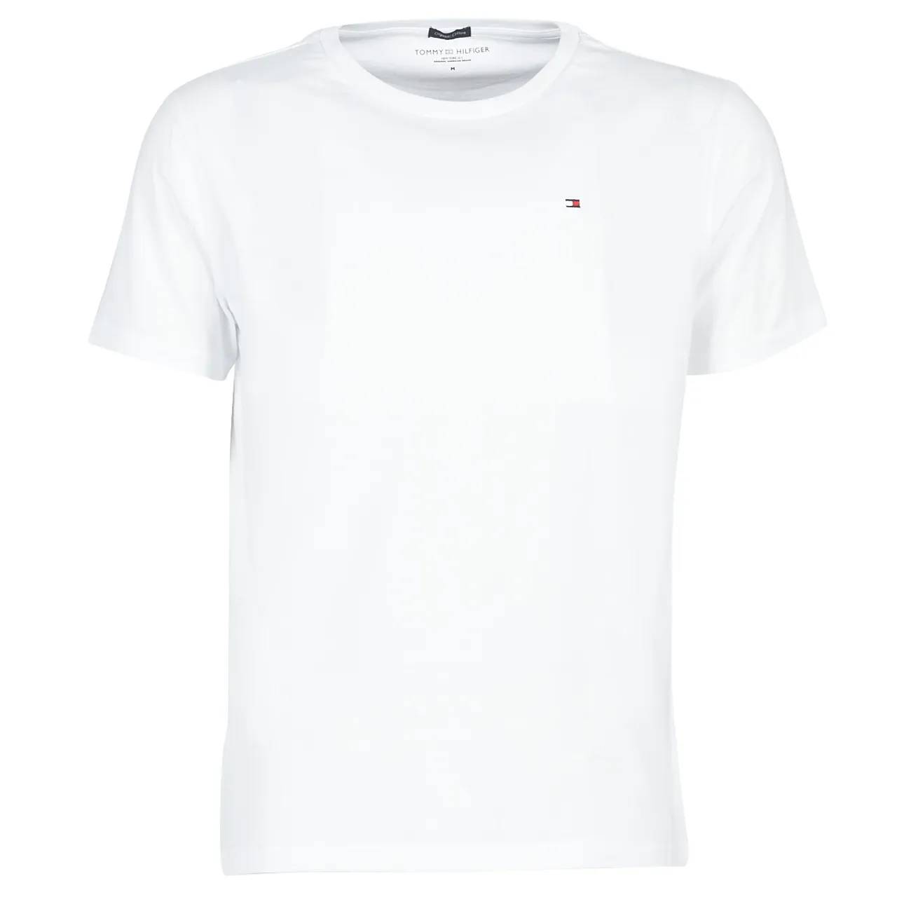 Tommy Hilfiger  COTTON ICON SLEEPWEAR-2S87904671  men's T shirt in White