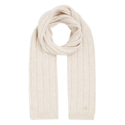 Tommy Hilfiger , Cream Scarves ,Beige female, Sizes: ONE
