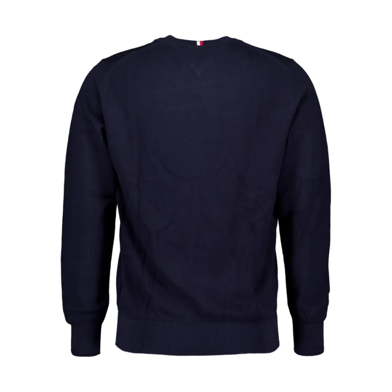 Tommy Hilfiger , Dark Blue Chain Ridge Sweaters ,Blue male, Sizes: