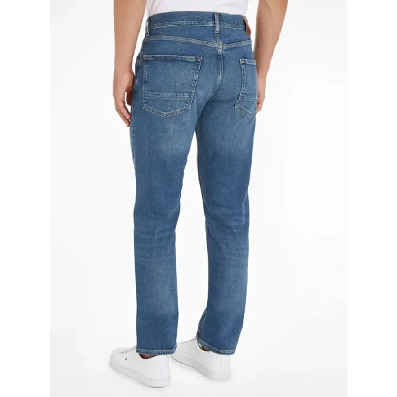 Tommy Hilfiger Denton Straight Jeans, Boston Blue - Boston Blue - Male