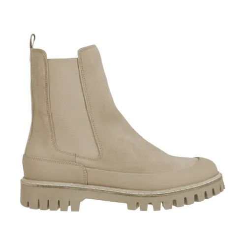 Tommy Hilfiger , Distressed Chelsea Boot ,Beige female, Sizes: