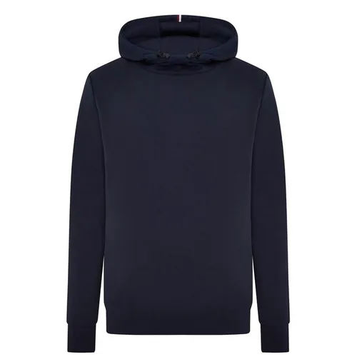 TOMMY HILFIGER Double Face Knit Hoodie - Blue