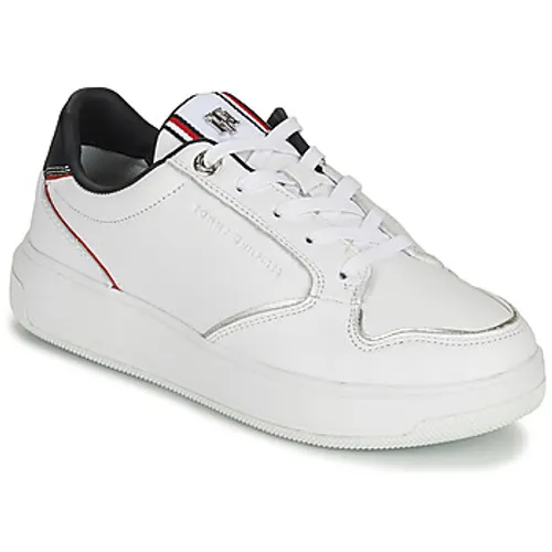 Tommy Hilfiger  Elevated Cupsole Sneaker  women's Shoes (Trainers) in White