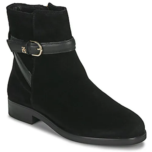 Tommy Hilfiger  ELEVATED ESSENTIAL BOOT SUEDE  women's Mid Boots in Black