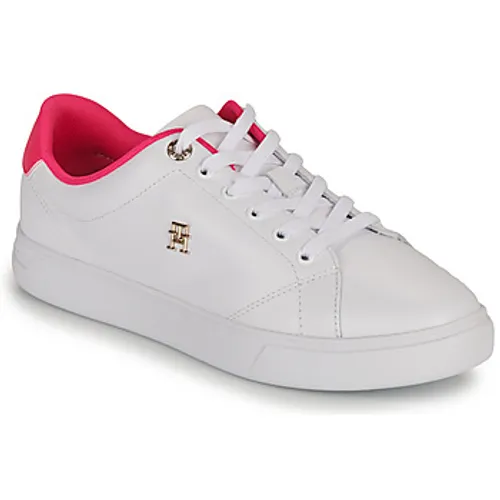 Tommy Hilfiger  ELEVATED ESSENTIAL COURT SNEAKER  women's Shoes (Trainers) in White