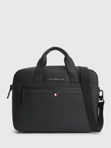 Tommy Hilfiger Essential Computer Bag, Black - Black - Male
