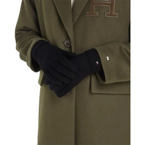 Tommy Hilfiger Essential Flag Gloves - Black