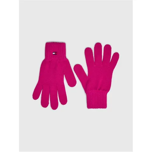 Tommy Hilfiger Essential Flag Gloves Junior - Pink