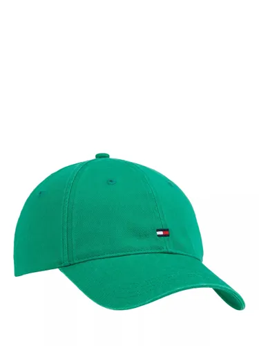 Tommy Hilfiger Essential Flag Soft Cap, Olympic Green - Olympic Green - Female