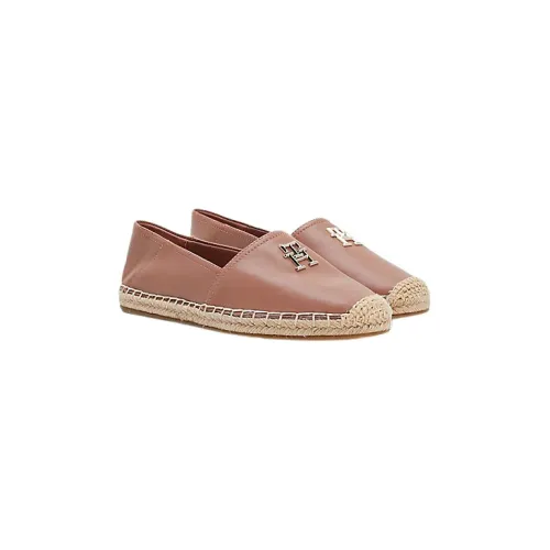 Tommy Hilfiger , Essential Leather Espadrille ,Brown female, Sizes: