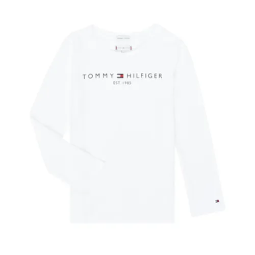 Tommy Hilfiger  ESSENTIAL TEE L/S  girls's  in White