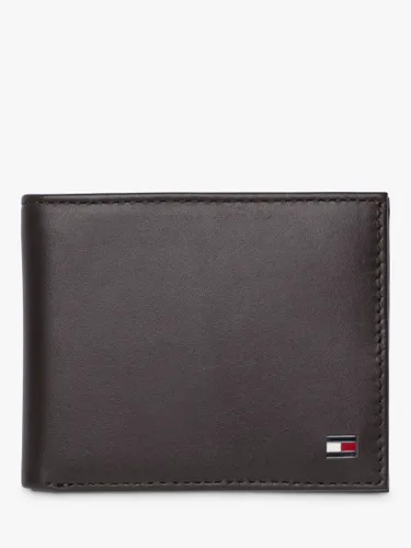 Tommy Hilfiger Eton Leather Mini Wallet - Brown - Male