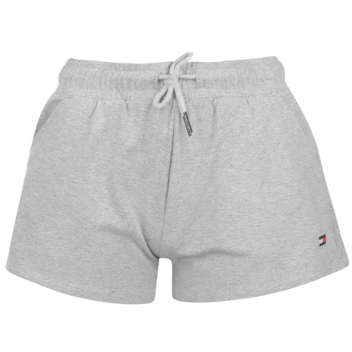 Tommy Hilfiger Flag Logo Jogging Shorts - Grey
