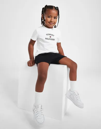 Tommy Hilfiger Flag T-Shirt/Shorts Set Infant - White