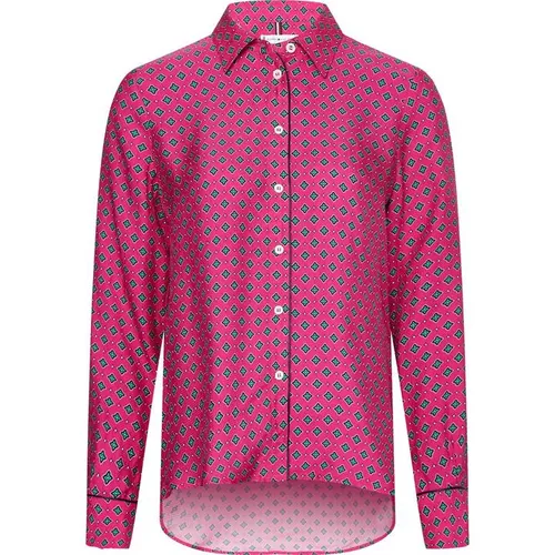 Tommy Hilfiger Foulard Print Long Sleeve Shirt - Pink
