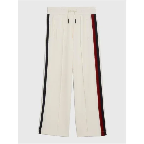 Tommy Hilfiger Global Stripe Sweatpants Junior - White
