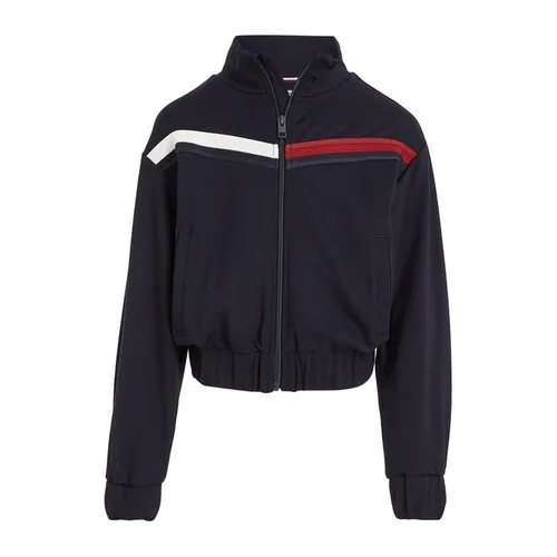 Tommy Hilfiger Global Stripe Zip-Through Jacket Junior - Blue