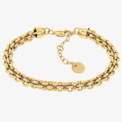 Tommy Hilfiger Gold Plated Intertwined Chain Bracelet 2780842