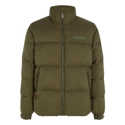 Tommy Hilfiger , Green Padded Jackets ,Green male, Sizes: