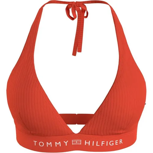 Tommy Hilfiger Halter Triangle Rp (Ext Sizes) - Orange