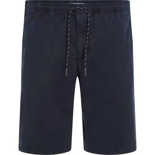 Tommy Hilfiger Harlem Premium Relaxed Twill Shorts - Blue