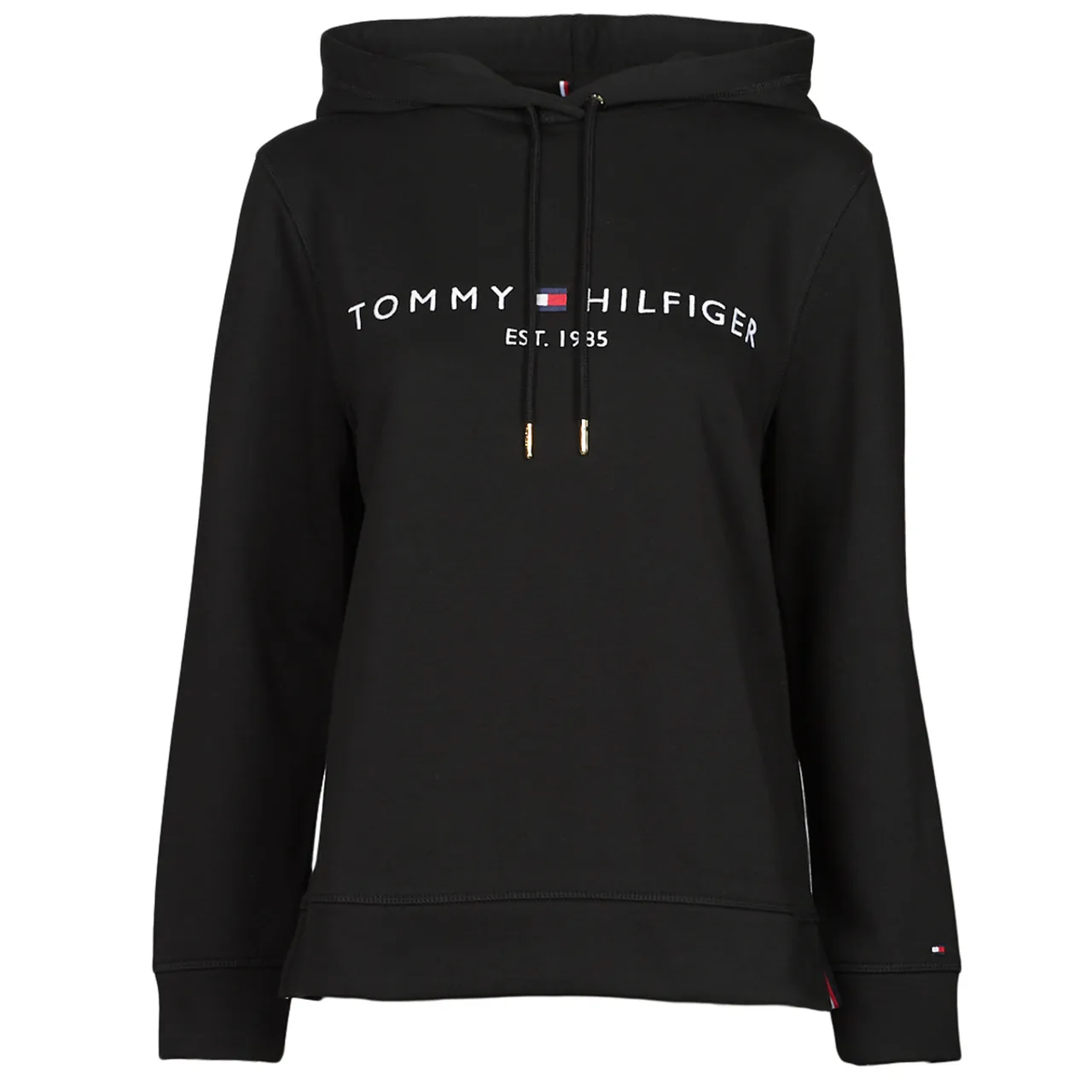Tommy Hilfiger  HERITAGE HILFIGER HOODIE LS  women's Sweatshirt in Black