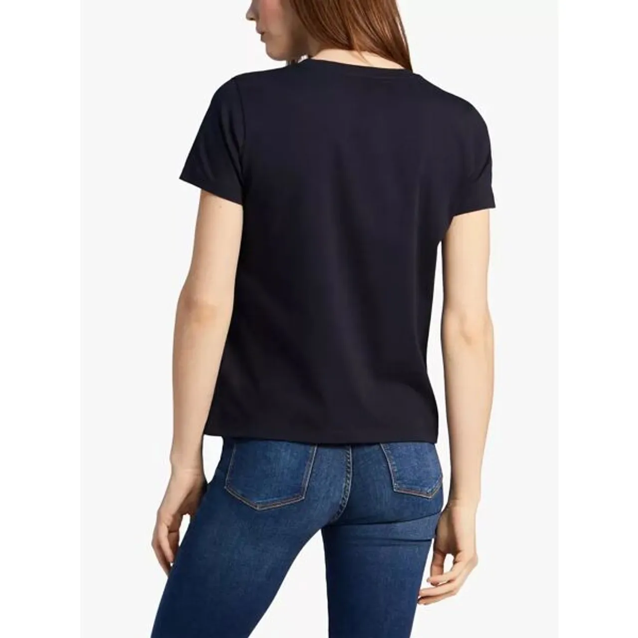 Tommy Hilfiger Heritage Organic Cotton Logo T-Shirt - Desert Sky - Female