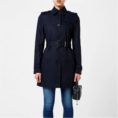 Tommy Hilfiger Heritage Trench Coat - Blue