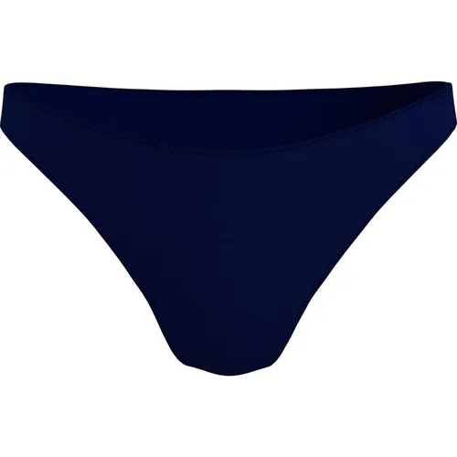 Tommy Hilfiger High Leg Cheeky Bikini - Blue