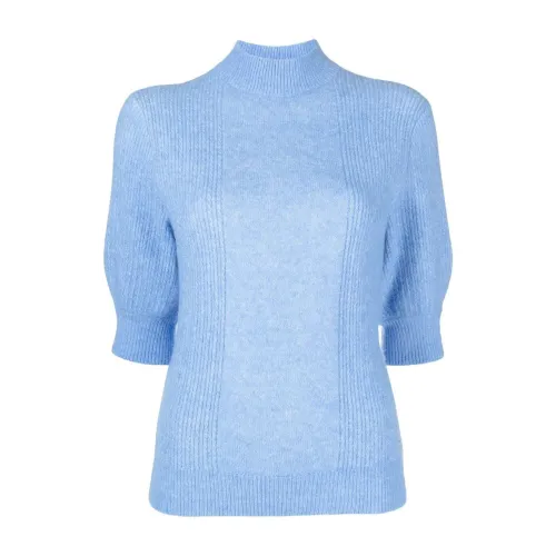 Tommy Hilfiger , High-neck sweater ,Blue female, Sizes: