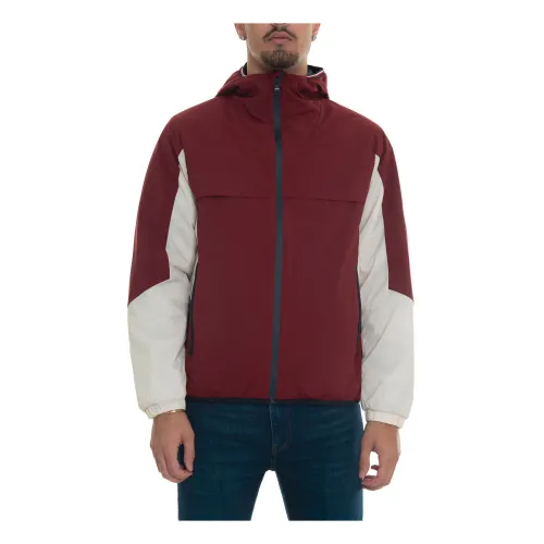 Tommy Hilfiger , Hooded harrington jacket ,Multicolor male, Sizes: