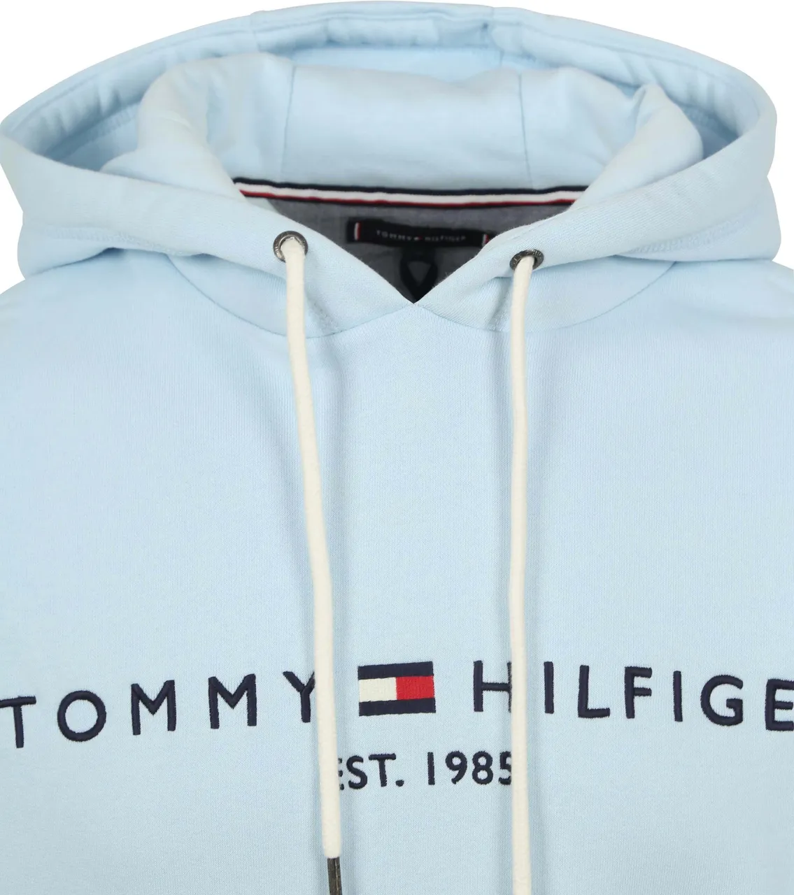 Tommy Hilfiger Hoodie Logo Light Light blue Blue