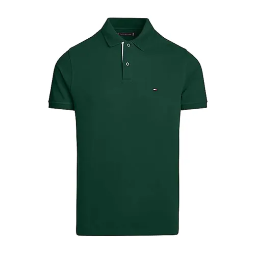 Tommy Hilfiger , Hunter Monotype Polo Shirt ,Green male, Sizes: