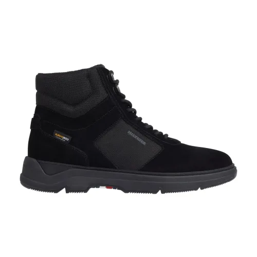 Tommy Hilfiger , Hybrid Cordura Ankle Boots ,Black male, Sizes: