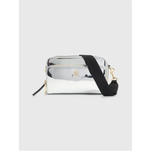 Tommy Hilfiger Iconic Tommy Camera Bag Metal - Silver
