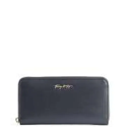 Tommy Hilfiger , Iconic Tommy Large ZA Wallet Measurements: 20x10x3cm ,Blue female, Sizes: ONE SIZE