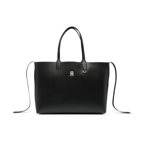 Tommy Hilfiger , Iconic tote ,Black female, Sizes: ONE SIZE