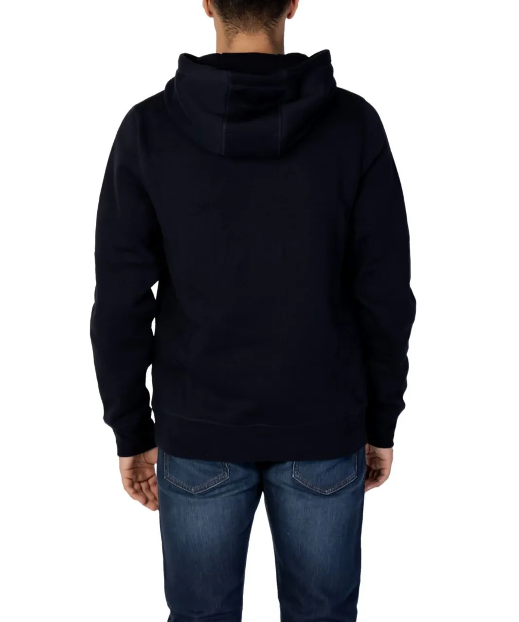 Tommy Hilfiger Jeans Mens Hoodie in Navy Cotton