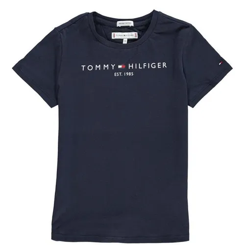 Tommy Hilfiger Junior Girls Essential T-Shirt - Blue