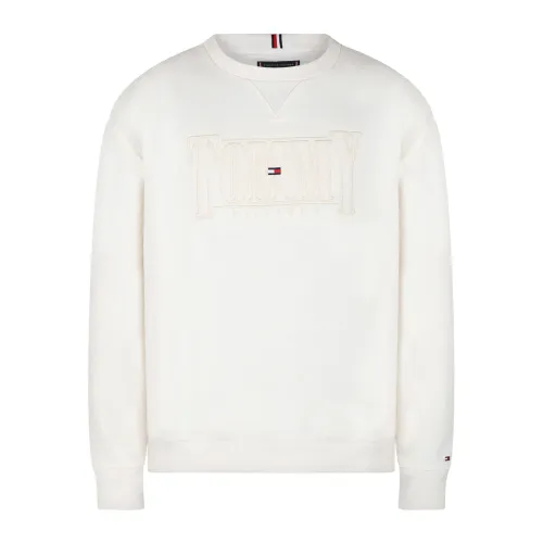 Tommy Hilfiger , Junior Kids Sweatshirt ,White male, Sizes: