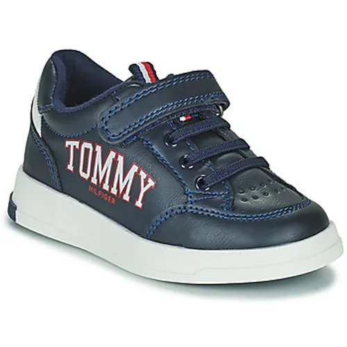 Tommy Hilfiger  KRISTEL  girls's Children's Shoes (Trainers) in Blue