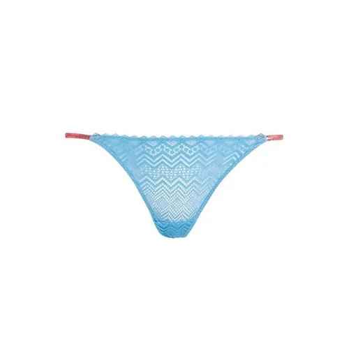 Tommy Hilfiger LACE THONG - Blue