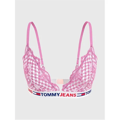 Tommy Hilfiger Lace Triangle Bralette - Pink