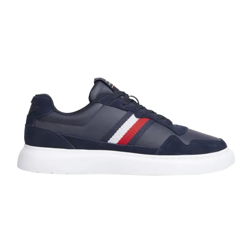 Tommy Hilfiger , lightweight mix cup sport shoe ,Blue male, Sizes: