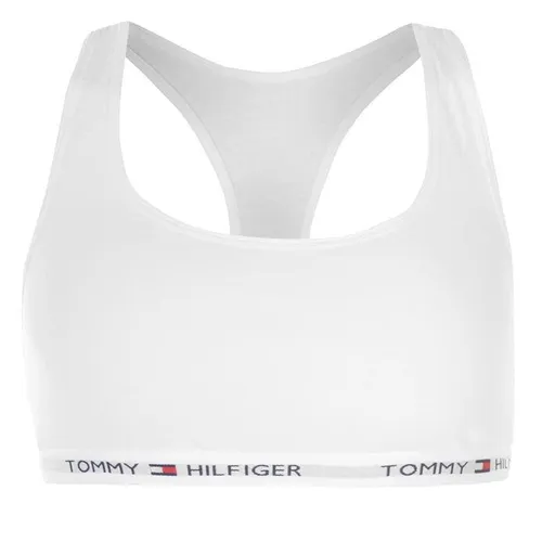 Tommy Hilfiger Logo Band Bralette - White